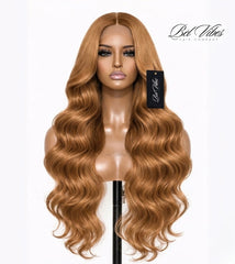 Honey Blonde 13x4 HD 180% Density Frontal Wig