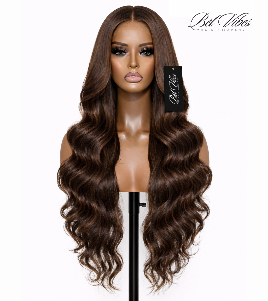 Chestnut Brown 13x4 HD 180% Density Frontal Wig