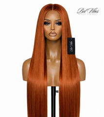 Copper Auburn 13x4 HD 200% Density Frontal Wig