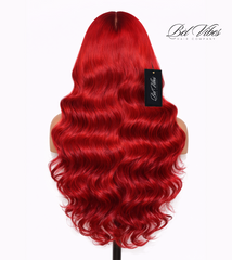 Ruby Red 13x6 HD 200% Density Frontal Wig